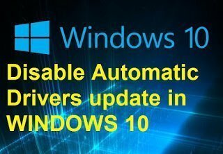 Disable Auto Drivers Update in Windows10 - Ministry Of Solutions