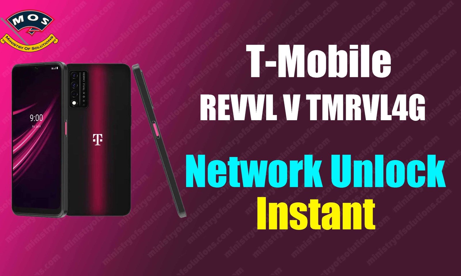 T-Mobile REVVL V TMRVL4G Network Unlock Service